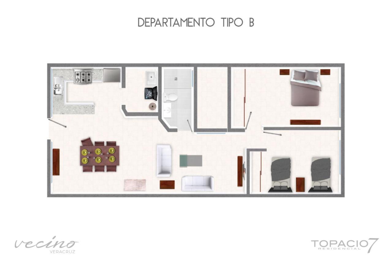 Topacio7 Residencial 博卡德尔里奥 外观 照片